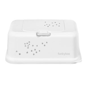 funkybox FB44 dise/ño de luna y estrellas color beige Toallitas h/úmedas