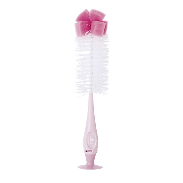 Cepillo limpia-biberones rosa ▻ Infantdeco
