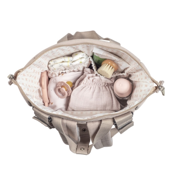 Bolsa crossbody Eco Mum Apricot ▻ Infantdeco