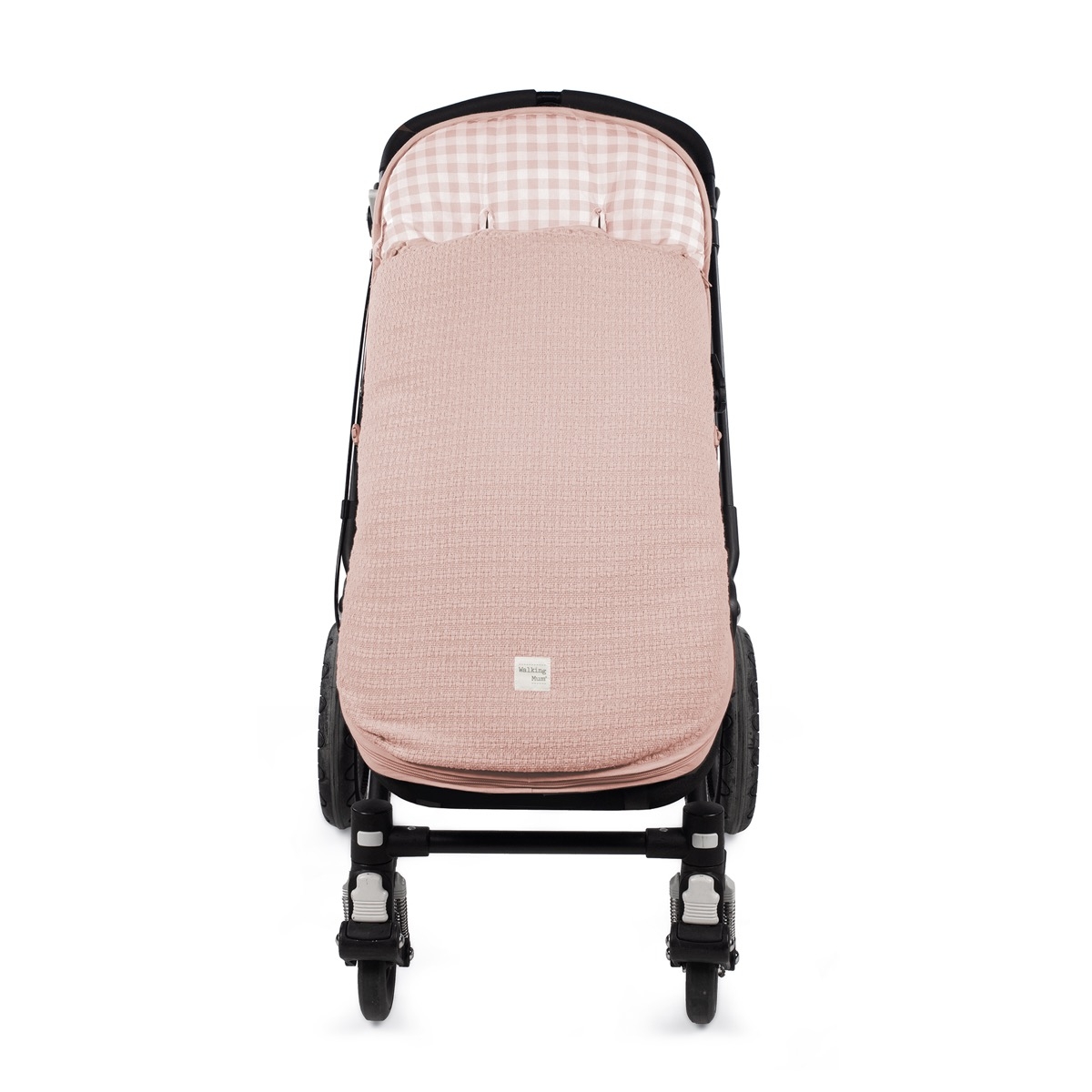 Saco silla I love vichy rosa ▻ Infantdeco